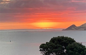 Sunset Hokianga Harbour